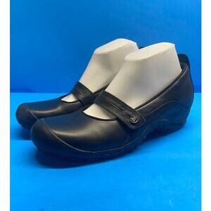 Merrell Plaza Bandeau Mary Jane Women's 9.5 Black Leather Comfort Shoes J46406